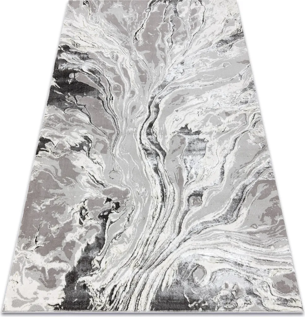 Tapis Bliss Z162BZ253 gris et crème 120x170 cm - Design abstraction moderne