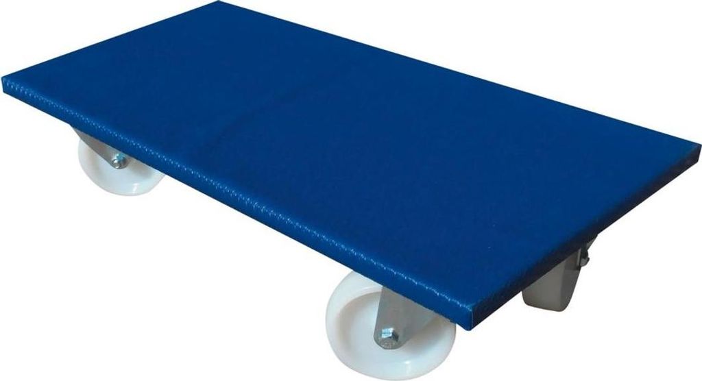 Möbelroller 600x300mm 600kg Kst.Rad 100 mm Produktbild 