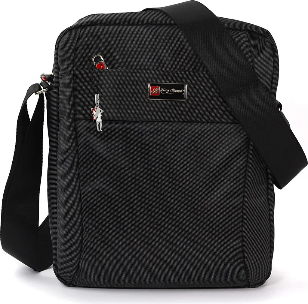 Borsa Tracolla Unisex Nera Street OTJ252S - Accessorio Urban Style