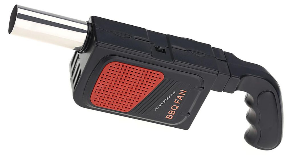 Tragbarer elektrischer BBQ-Ventilator mit Luftgebläse für Outdoor-Camping, Picknick und Barbecue-Kochwerkzeug