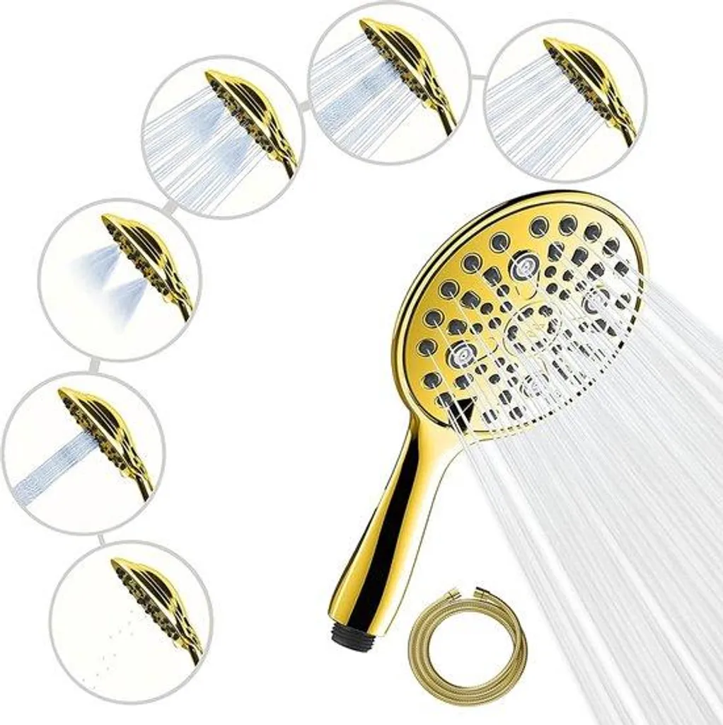 Robinet d'eau rotatif avec mousseur amovible et économiseur d'eau intégré