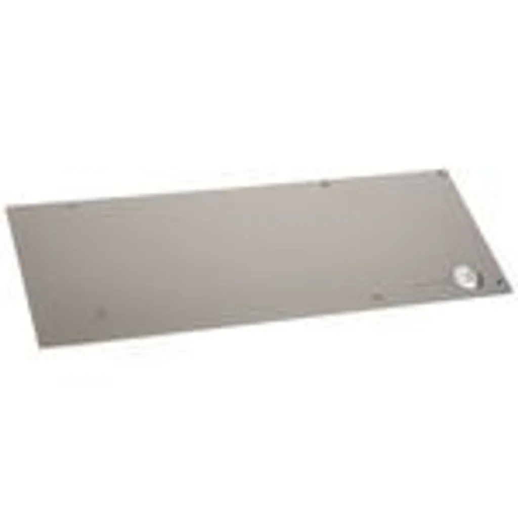 Plaque arrière EK-FC Titan V en nickel robuste avec finition aluminium