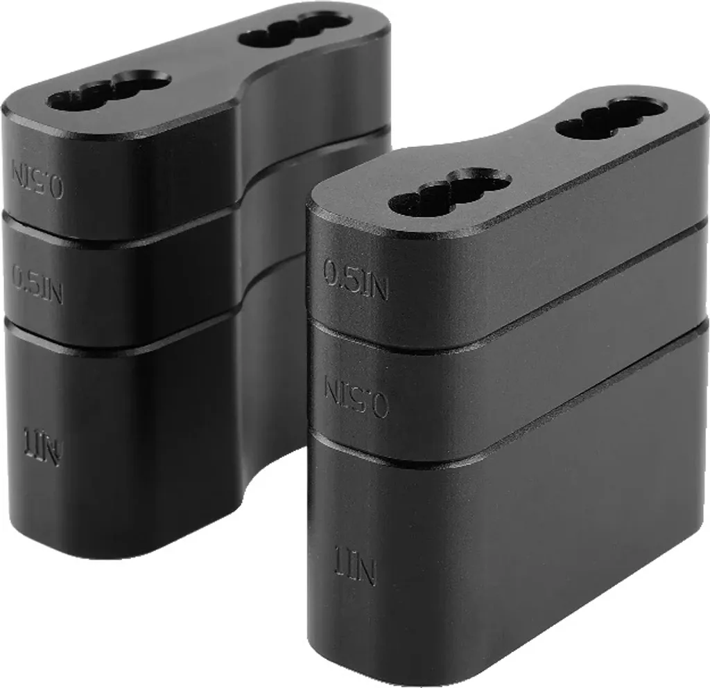 OFFERTA Kit Riser Manubrio Regolabile 5-10cm | Alluminio 6061 CNC