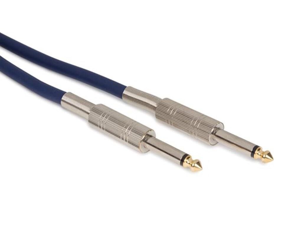 HQ-Power Lautsprecherkabel, 2 x jack 6.35 mm, mono, 10 m, Produktbild 