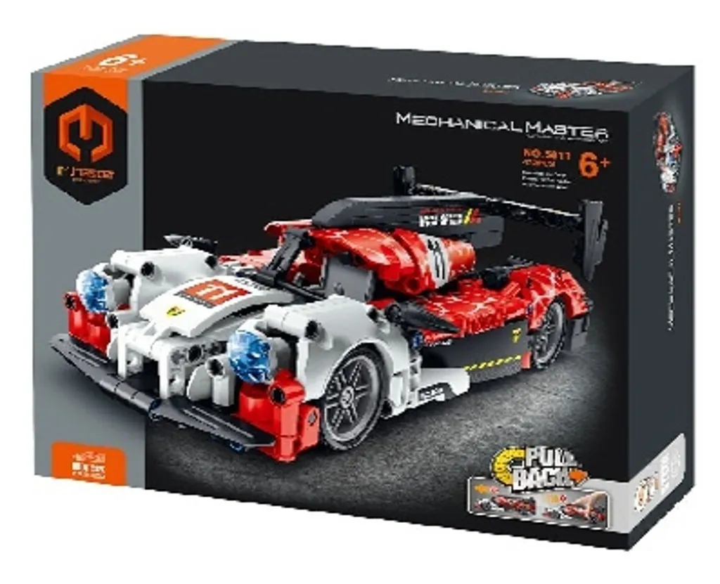 Voiture de course 472 pièces IamMaster en plastique ABS haute qualité