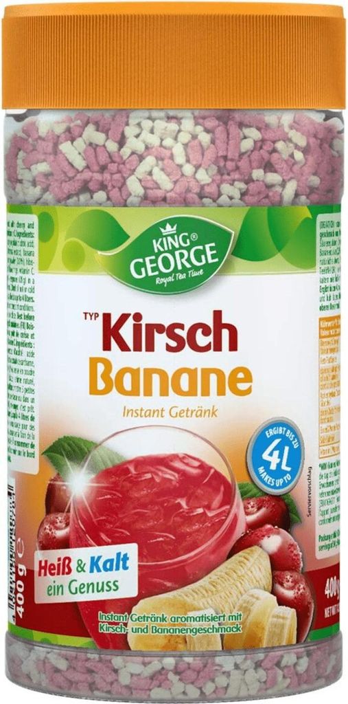 King George gerank Kirschbanane (12x 400gr) Produktbild 