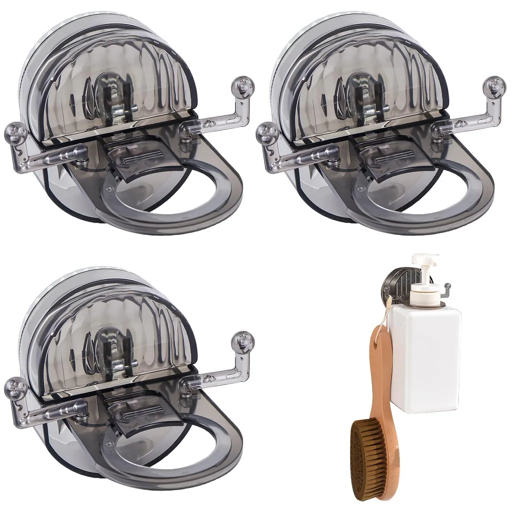 Support de douche suspendu pour gel douche et shampoing, lot de 3 pcs