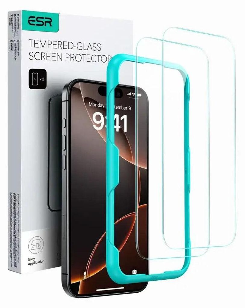 Szkło Hartowane Esr Gehärtetes Glas 2er-Pack Iphone 16 Pro Produktbild 