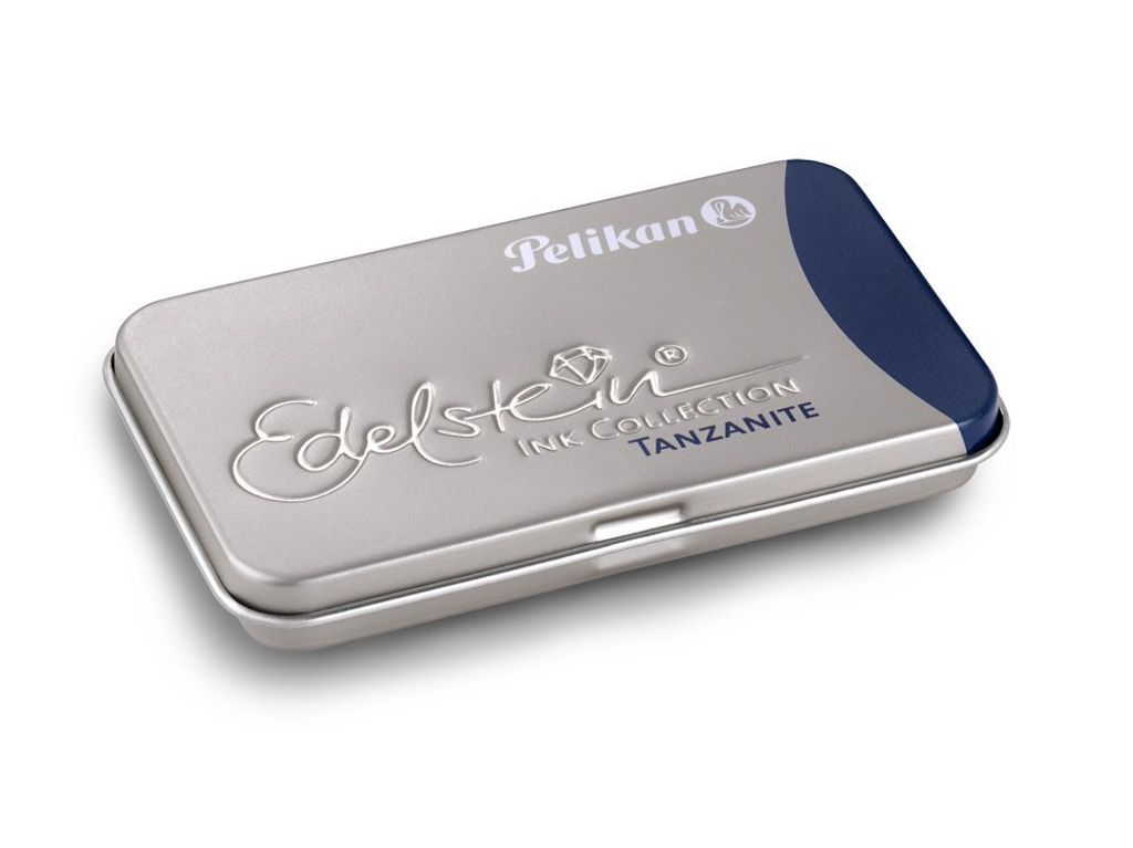 Pelikan Großraum Tintenpatronen "Edelstein Ink Tanzanite" (6 Patronen)