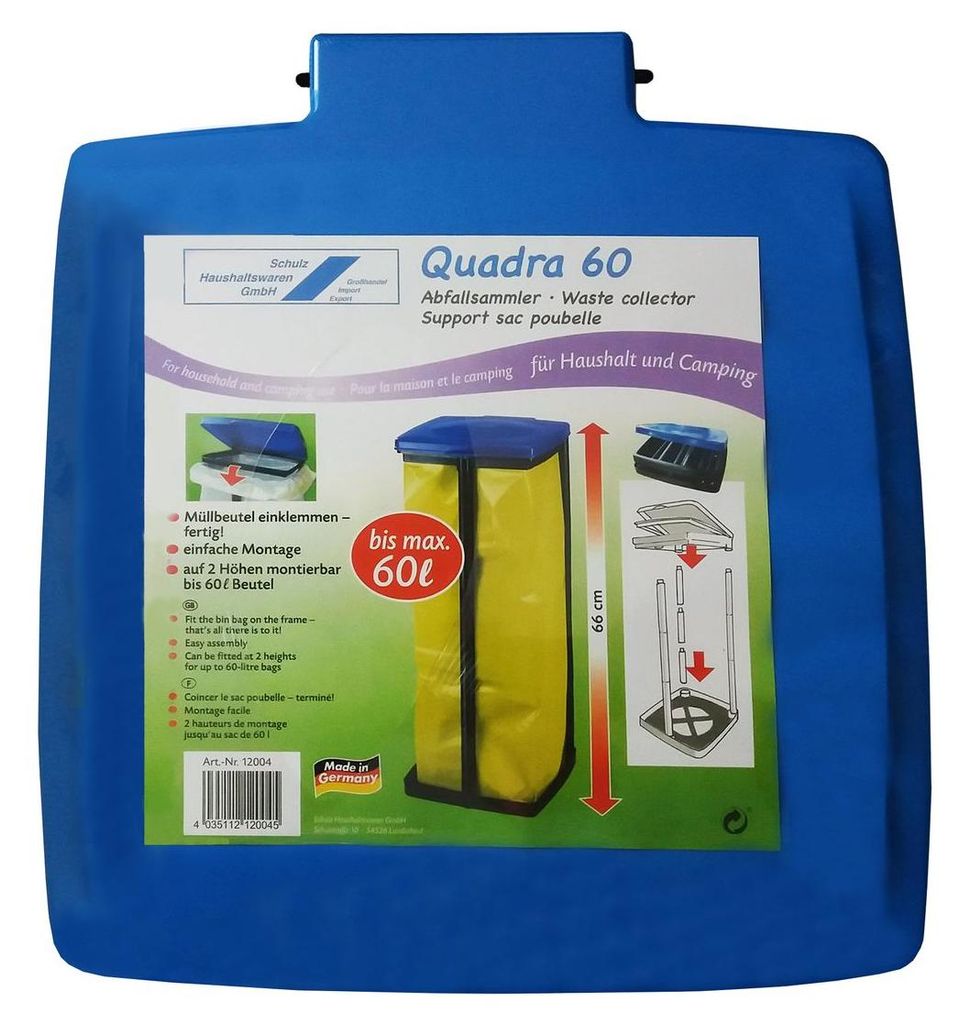 Abfallsammler Quadra bis maximal 60l Säcke Produktbild 