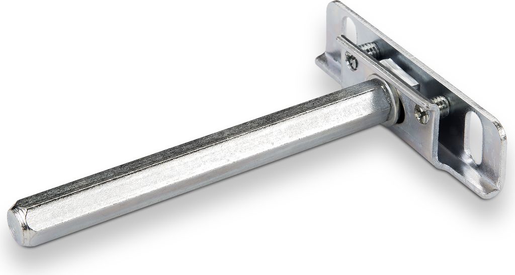 2 x Regalbodenträger Smart 112 x 76 x 19 mm, verdeckte Montage, verstellbar, Stahl, Fachboden-Träger Wandmontage von SOTECH