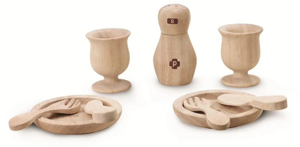 Mobilier de Jeu Enfant : Table et Chaises en Bois Wonderworld dès 3 Ans