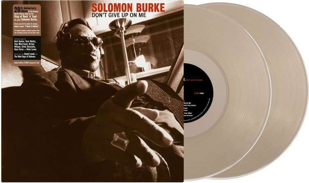 Solomon Burke: Solomon Burke: Don't Give Up On Me (remastered) (Limited 20th Anniversary Edition) (Clear Vinyl) - - (LP / D)