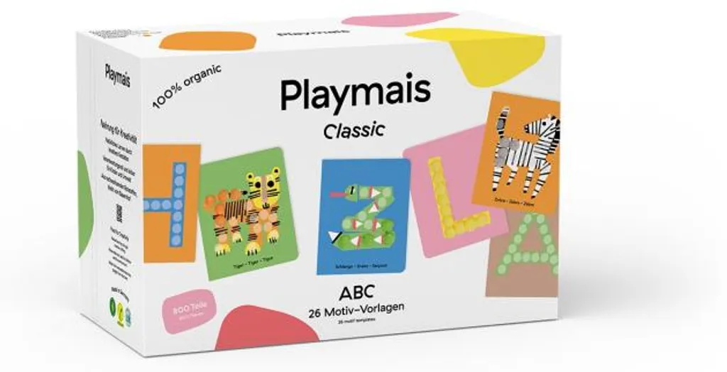 PlayMais Classic ABC Jouet Éducatif Créatif pour Apprendre les Lettres