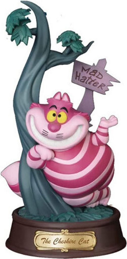 Beast Kingdom Toys Alice im Wunderland Mini Diorama Stage PVC Statue The Cheshire Cat 10 cm