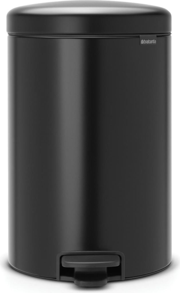 Brabantia 114106 Mülleimer 20 l Rund Schwarz (11 41 06) Obrázok produktu 