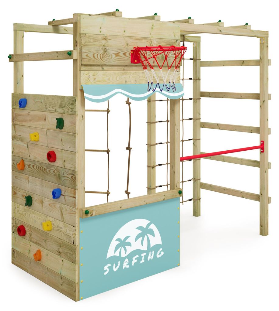 Klettergerüst Wickey Smart Action, aus Holz für Kinder im Produktbild 