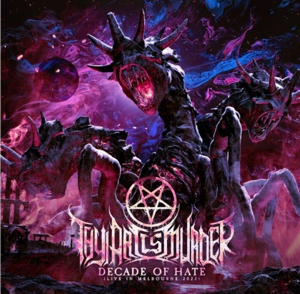 Thy Art Is Murder - Decade Of Hate (Live In Melbourne 2023) (Limited Edition) (Purple/Blue/Pink Splatter Coloured) (2 LP)