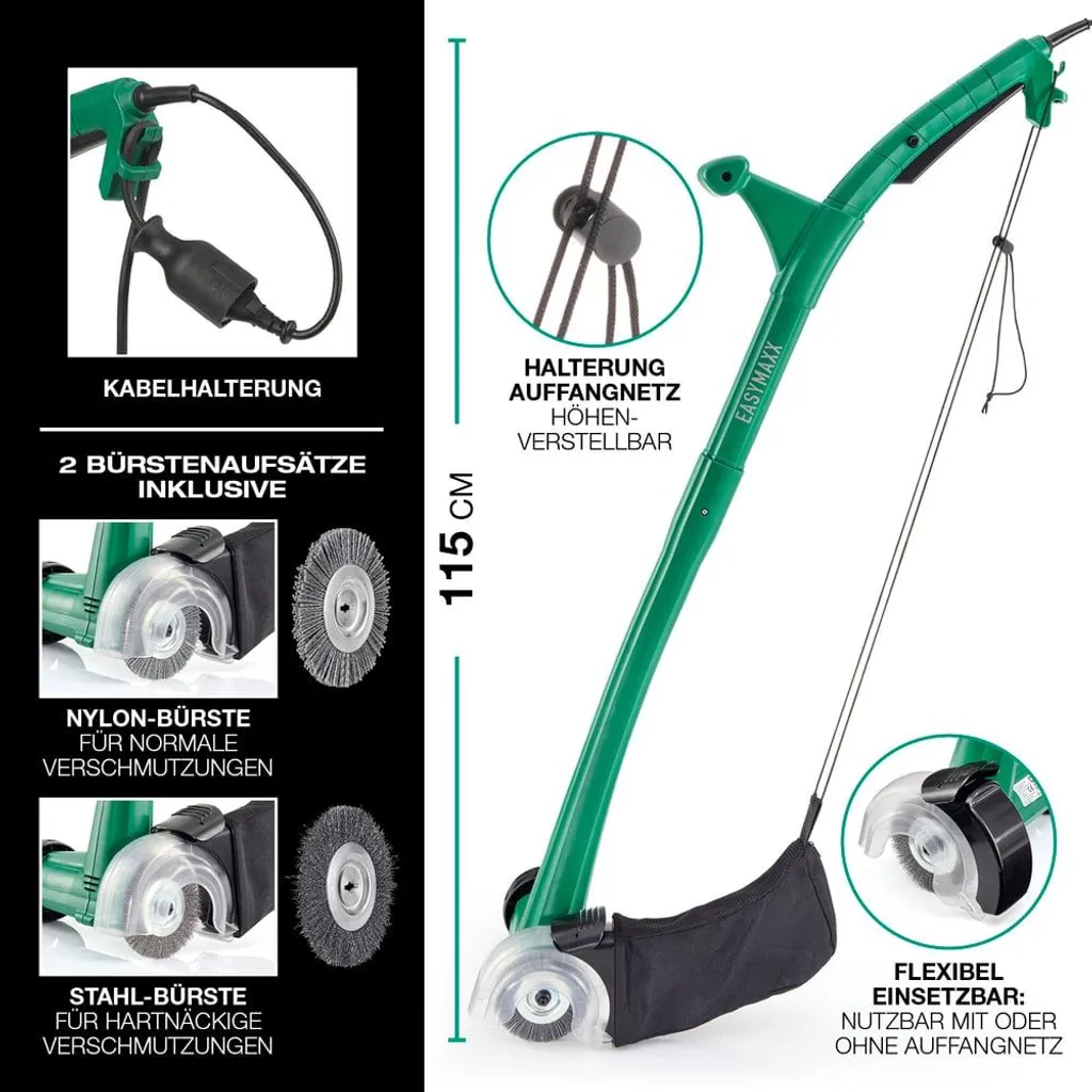 Brosse électrique rotative EASYmaxx avec 2 brosses interchangeables - 7