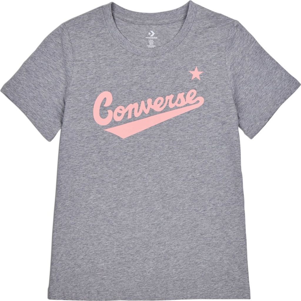 Converse Tshirts Scripted Wordmark Tee, 10021940A06, Größe: Produktbild 