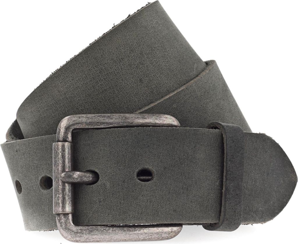 Vanzetti Leder Gürtel Denim Love 45mm Leather Belt W85 Black schwarz