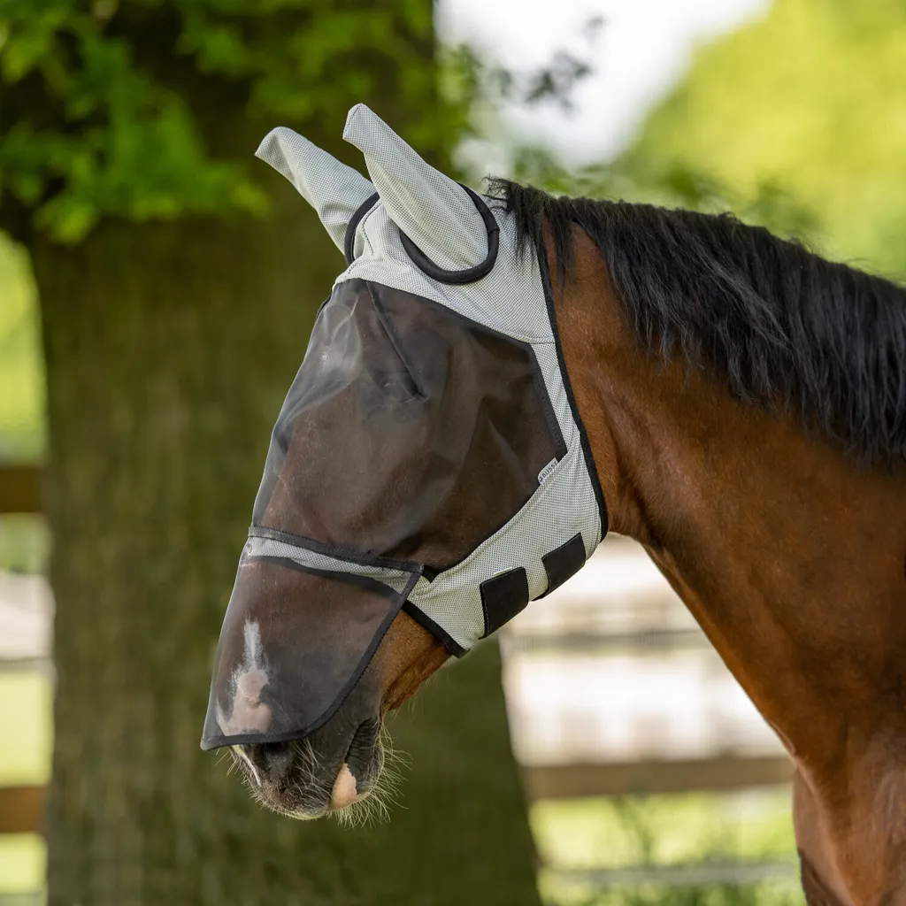 Maschera per Cavalli Busse Fly Guard II Plus | Addio Insetti Fastidiosi - 1