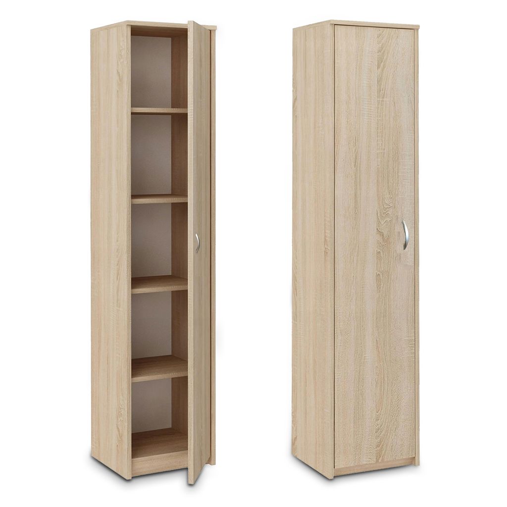 Schrank Mehrzweckschrank sonoma 40cm Breite 180cm Höhe mit Produktbild