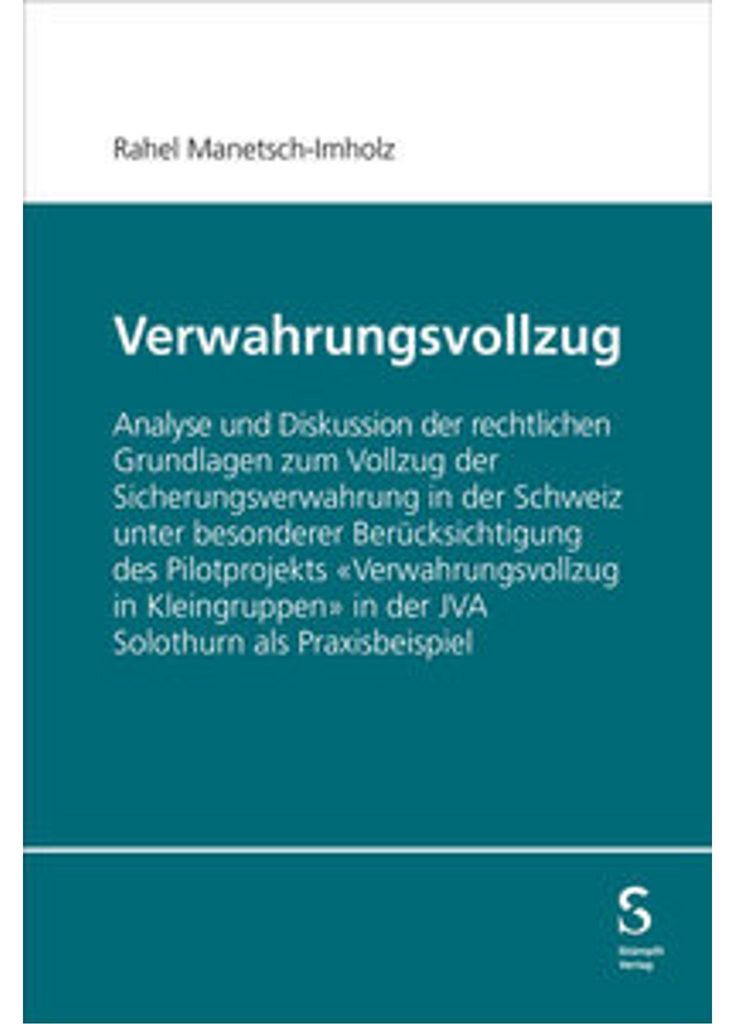 Verwahrungsvollzug