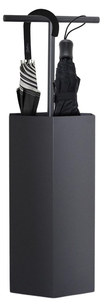 Ohm - Design-Schirmstønder mit Schirmstønder und Wasserabflussschlitz.