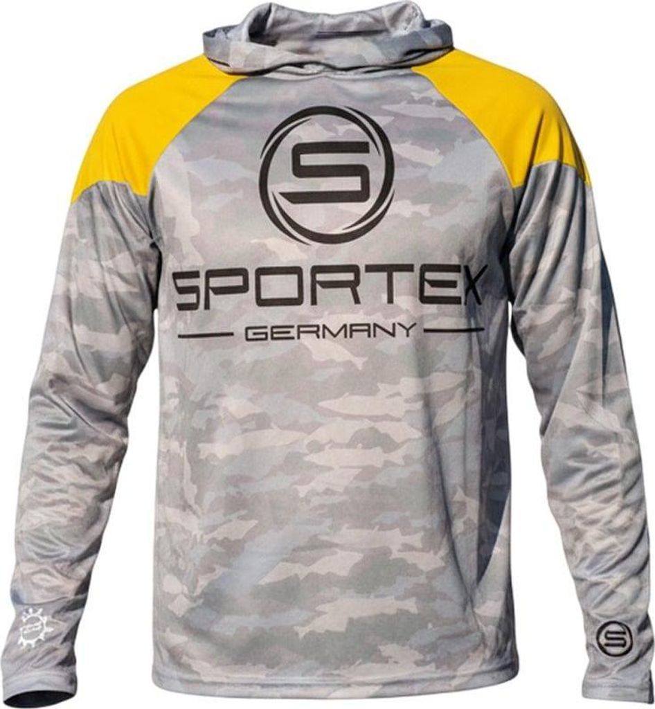 Sportex UV Shirt Gelb/Grau Camou - Größe: 2XL Produktbild 