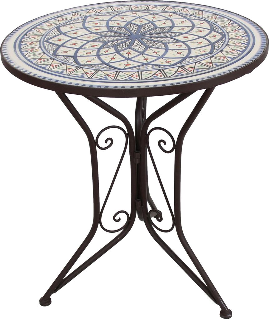 Beistelltisch Mare Mosaik Blumentisch Pflanztisch Tisch Produktbild 