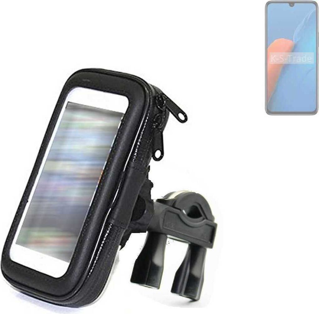 K-S-Trade Fahrrad-Halterung kompatibel mit Infinix Note 12i 2022 Handy-Halterung Halter Lenkstange Fahrradhalterung Motorrad Bike Mount