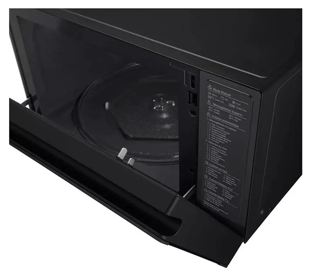 Micro-ondes combiné LG 39L noir, grand four multifonction 1100W - 5