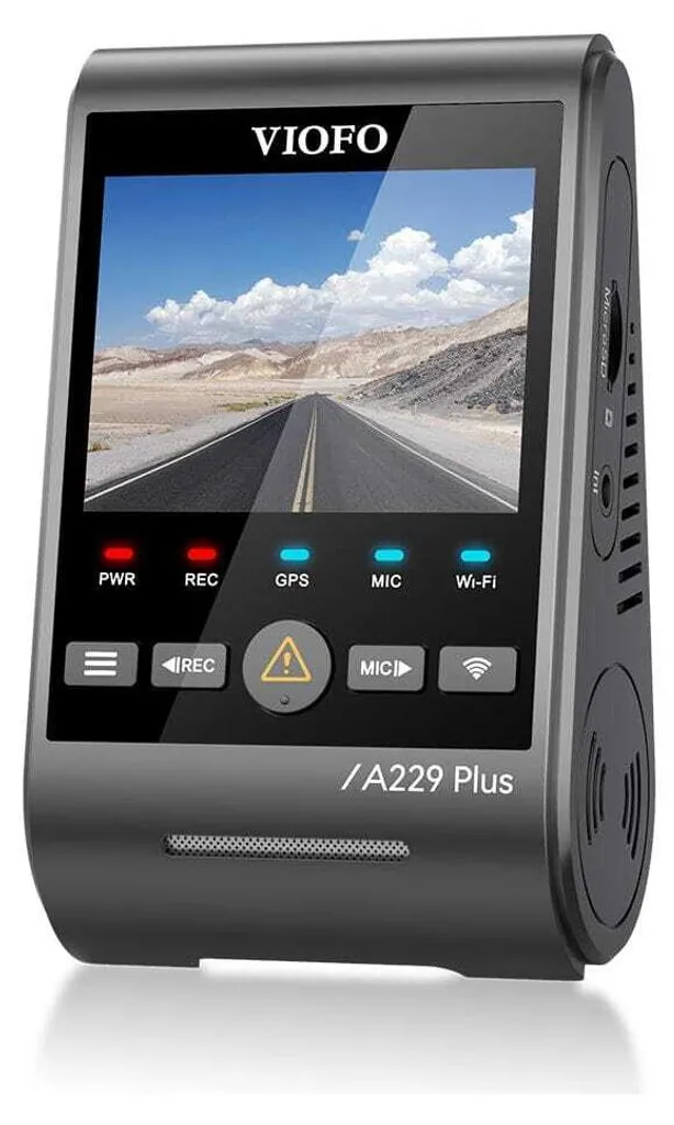 Caméra de voiture VIOFO A229 Plus 1CH Enregistreur Vidéo GPS Intégré