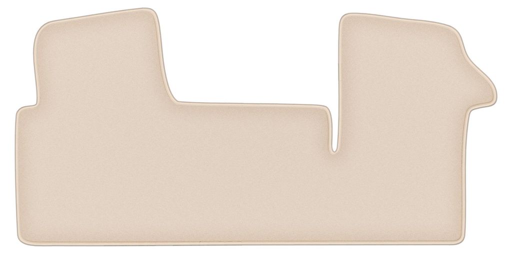 DURBAN Beige Velours-Fußmatten vorne für Opel Movano B Van (2010-2022)
