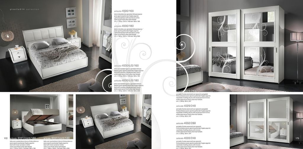 Garnitur Set 3tlg.Schlafzimmer Bett Nachttisch Gruppe Doppelbetten Luxus Betten