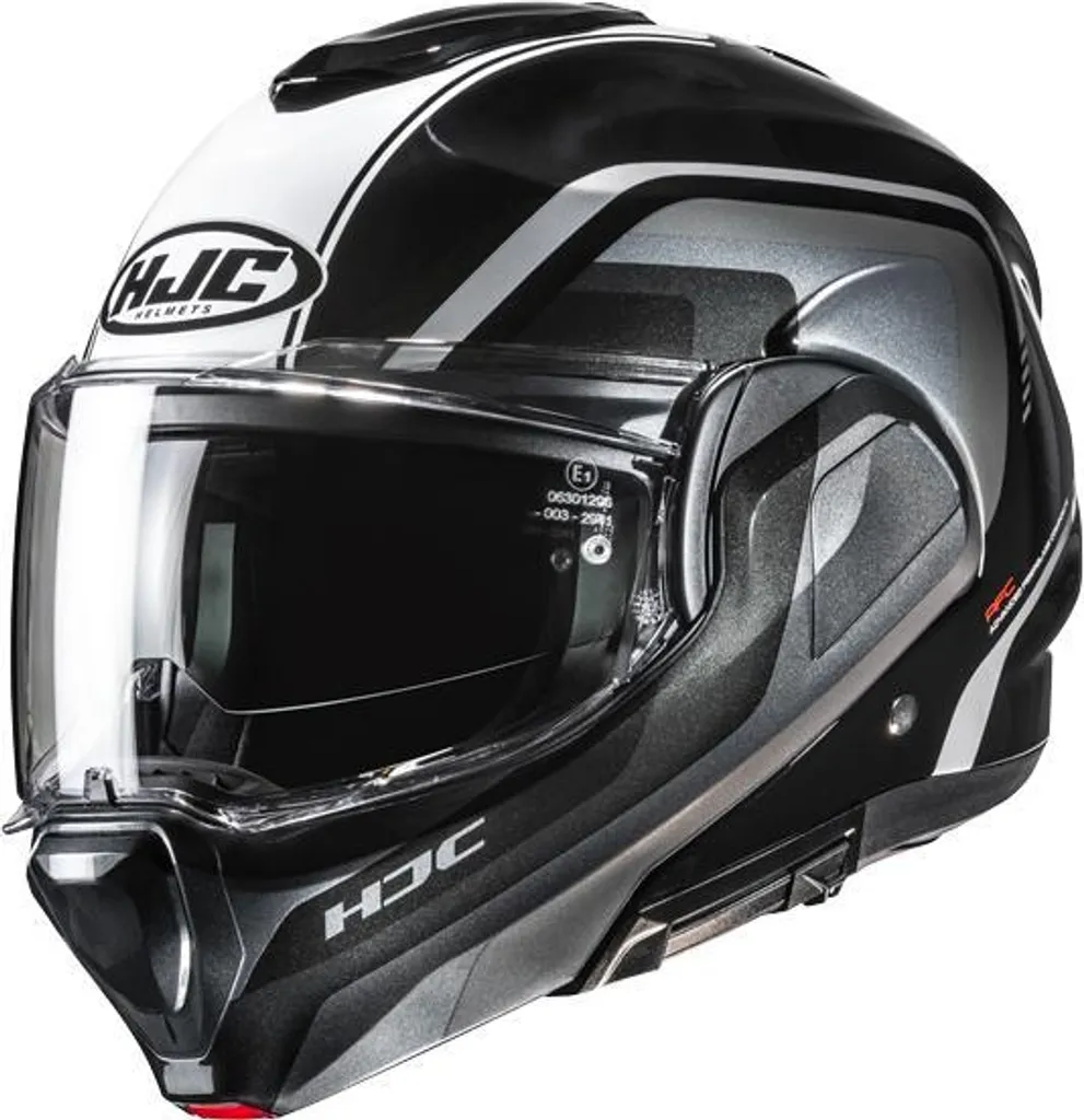 Casque route modulable HJC F100 REFF XXL idéal pour longs trajets moto