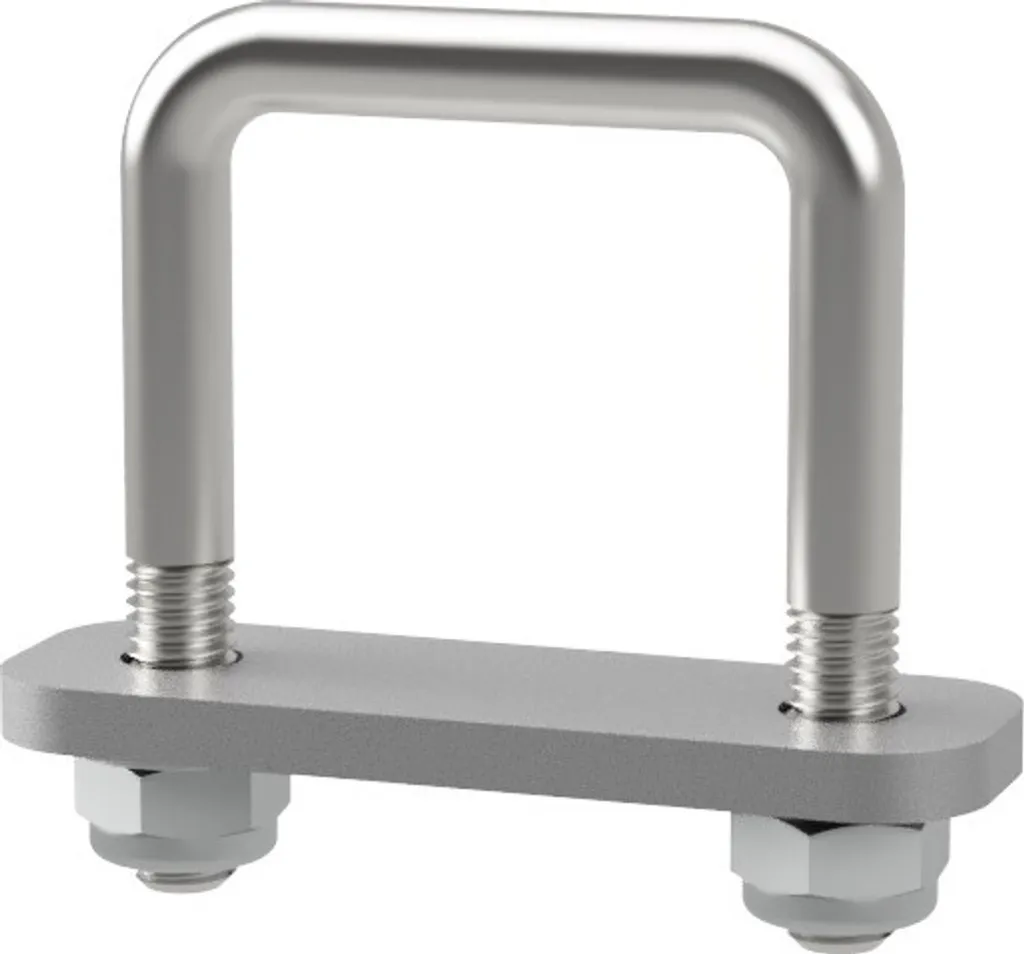 U-Bolt M10 SUPROD 51x70mm - Acciaio Nautico Zincato Anti-Salsedine