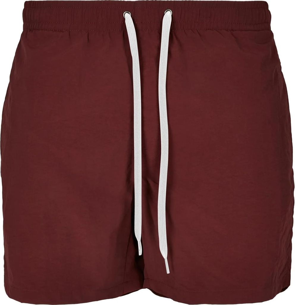 Build Your Brand Badehose für Männer Shorts Khecot bordo L Produktbild 
