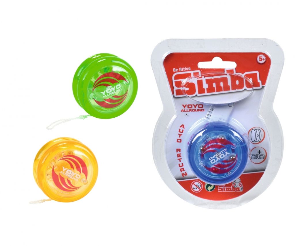 Simba Dickie Vertriebs GmbH Yoyo Allround, Kunststoff, ca. 17x15x5 cm, sortiert 24