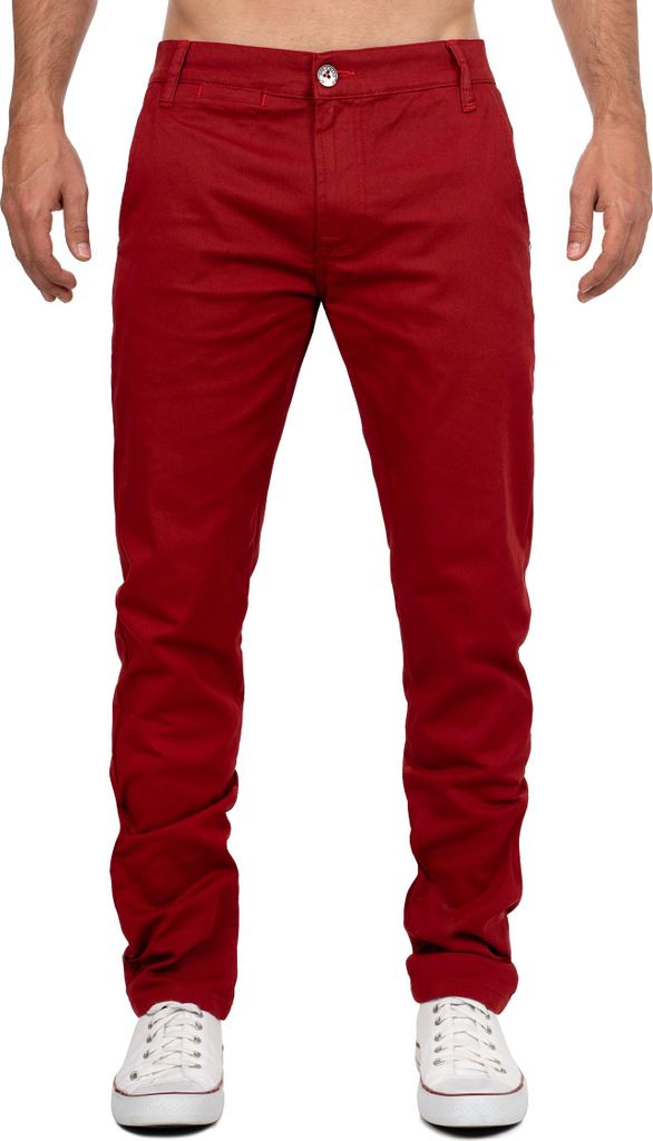 Cipo & Baxx Herren Hose CD842-W Burgundy W38/L34