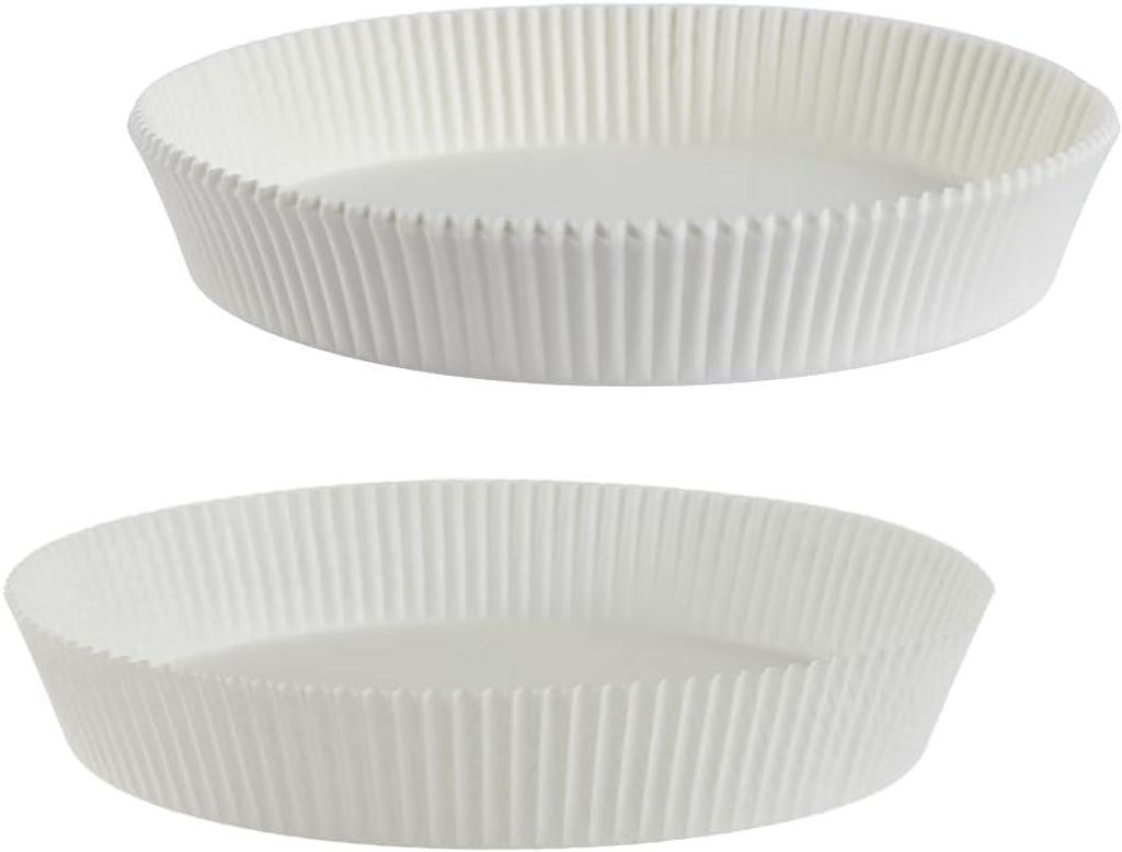 METALTEX 257726000 Airfryer Backpapier/Papiereinsatz Ø 21 cm, rund, 54 Stück, für Heißluftfritteuse, Ofen und Mikrowelle geeignet