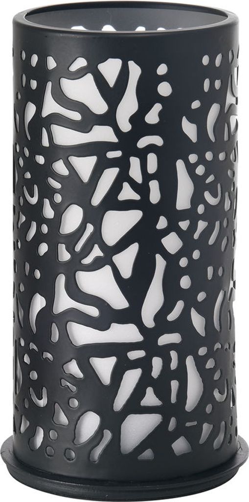 Duni bougeoir métal Twist Black look métal 140 x 75 mm Image du produit 