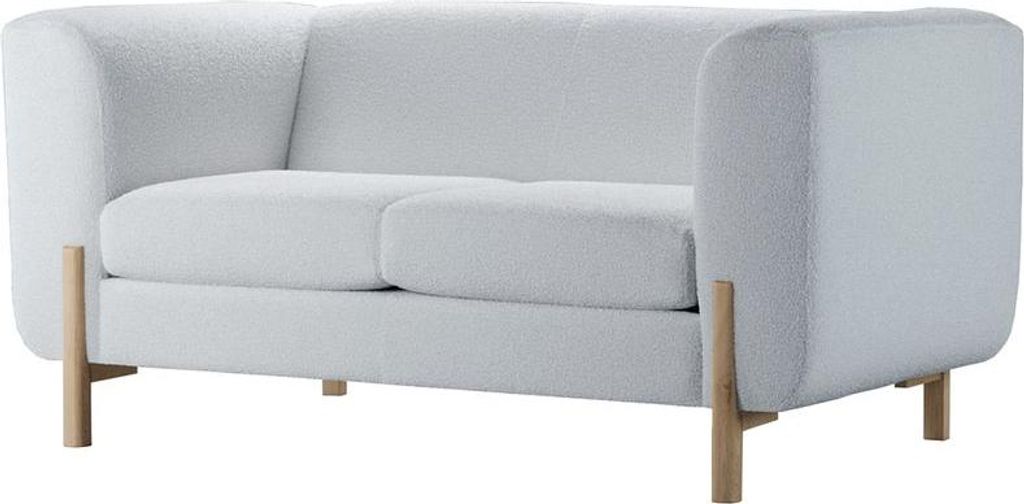 Zweisitzer Sofa Plia-Teddy dove