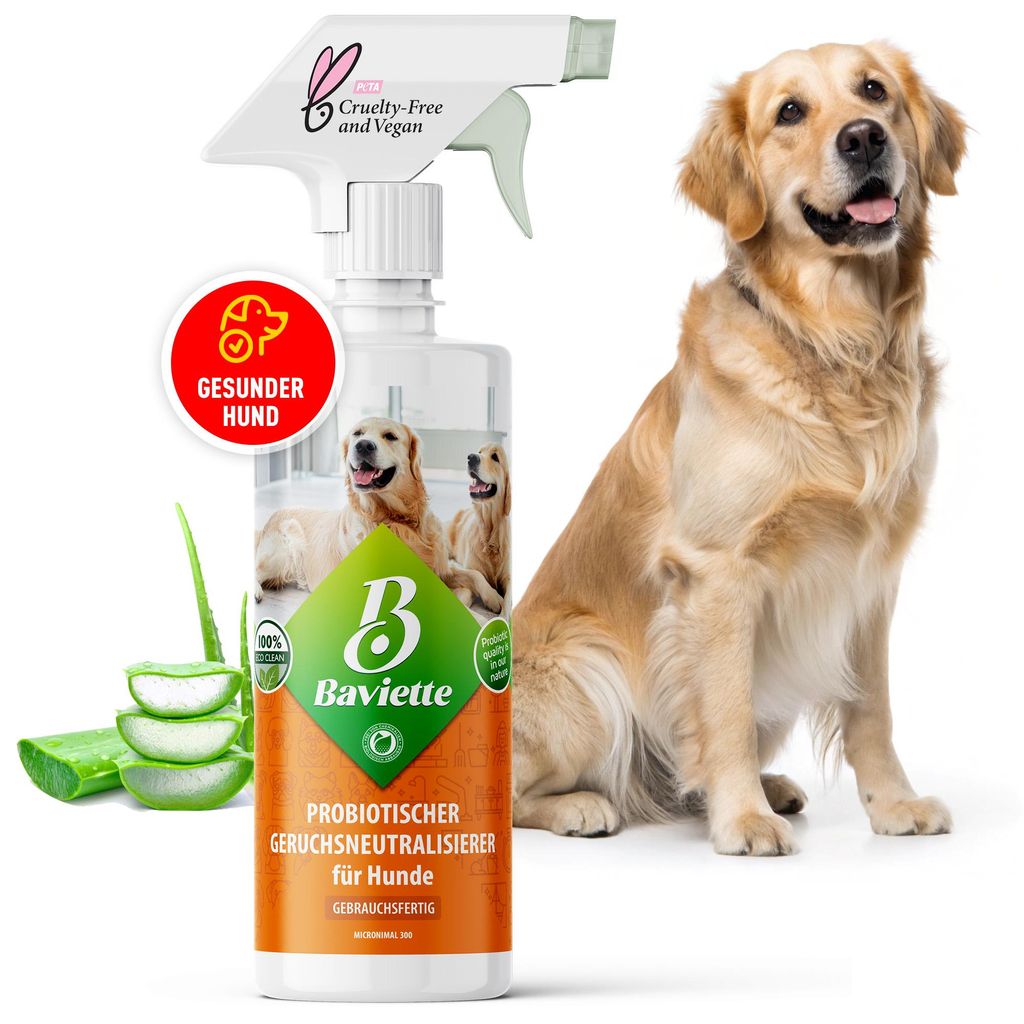 Baviette Deodorante per cani 500 ml spray – Neutralizzatore Immagine del prodotto 