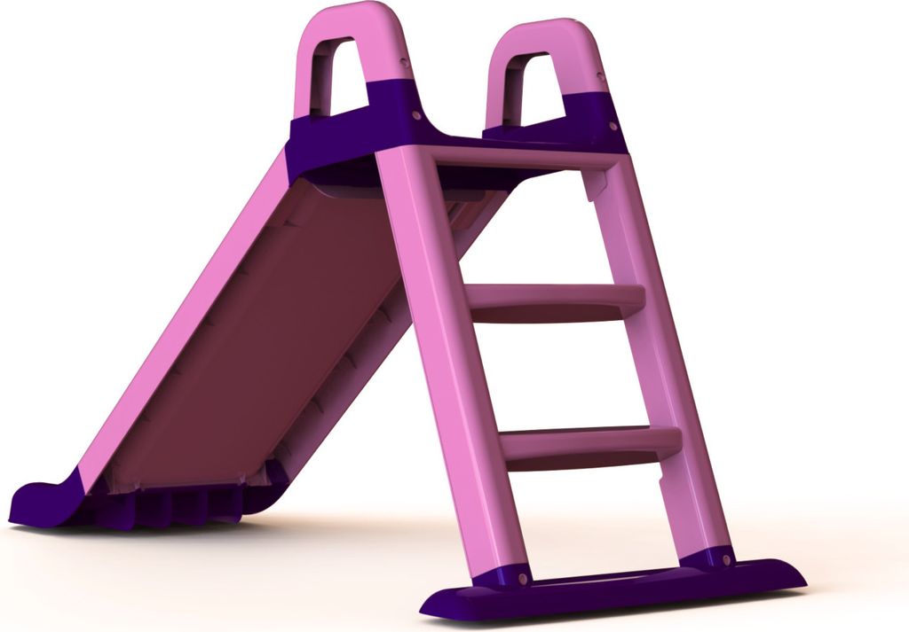Doloni Kinderrutsche, Gartenrutsche 140 cm Rosa-violett Produktbild 17