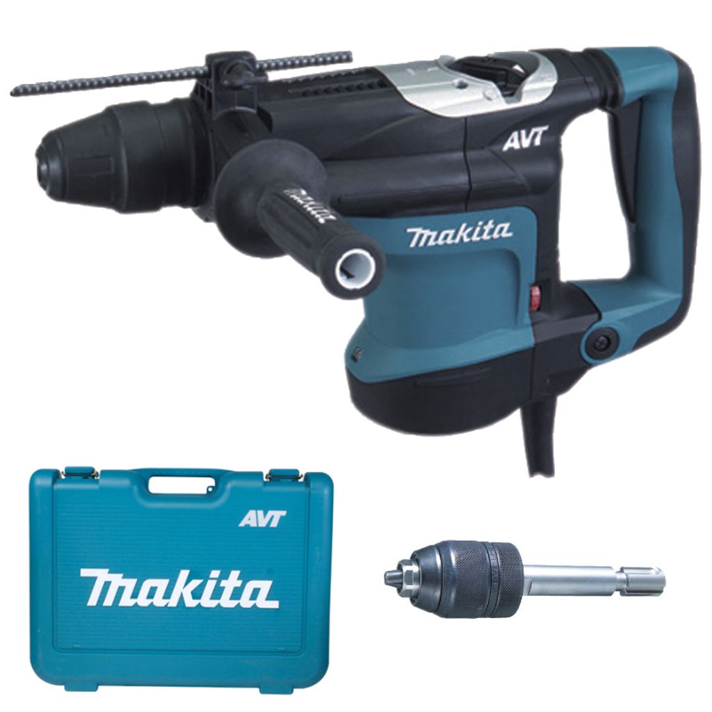 Makita Kombihammer HR3541FCX, 850 W, SDS-max, incl. Zubehör, Transportkoffer