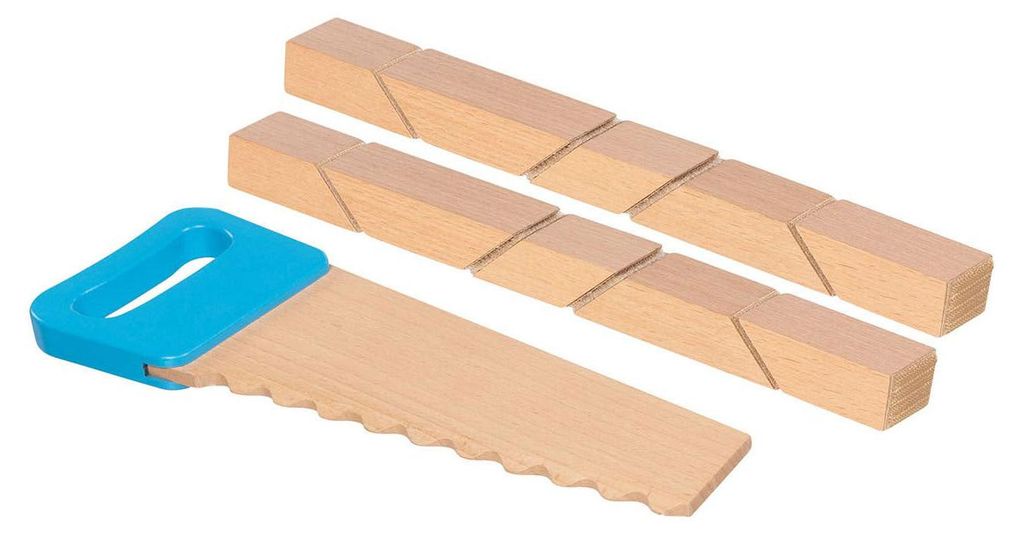 Goki 58377, Zestaw do budowania, 2 lat(a), Drewno, 11 szt. Zdjęcie produktu 