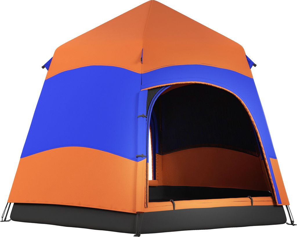 Quick-Up-Zelt Doppelwandzelt Outdoor Familienzelt Pop-Up Produktbild
