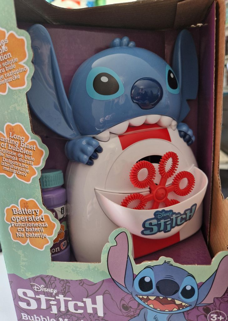 Stitch Bubble Machine - Seifenblasen - Kinder - Spielen - Produktbild 